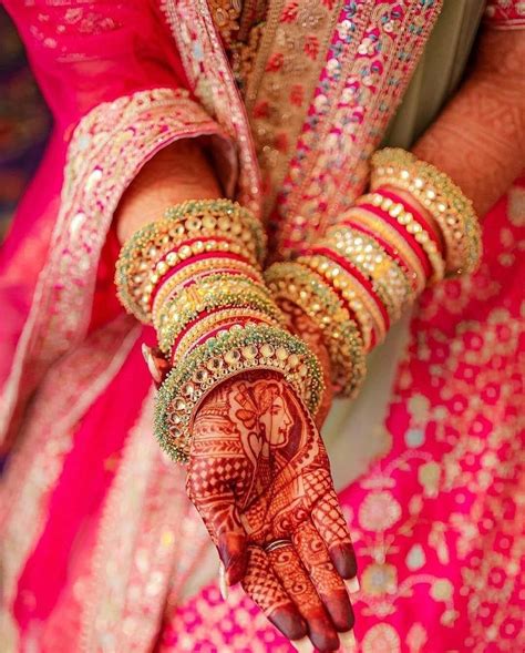 Pink and gold bridal bangles. in 2021 | Bridal bangles, Indian bridal ...