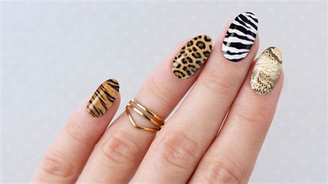 10+ Animal Print Nail Ideas & How to Do Animal Print Nail Art | PERFECT