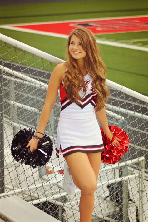 Cheer / Cheerleader / Cheerleading Portrait / Photo / Picture Idea - Stands | Cheer picture ...