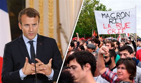 Emmanuel Macron facing days of discontent as hard-left urges protests ...