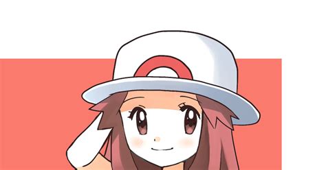 Pokémon FireRed and LeafGreen, Leaf (Trainer), fanart / リーフちゃん - pixiv