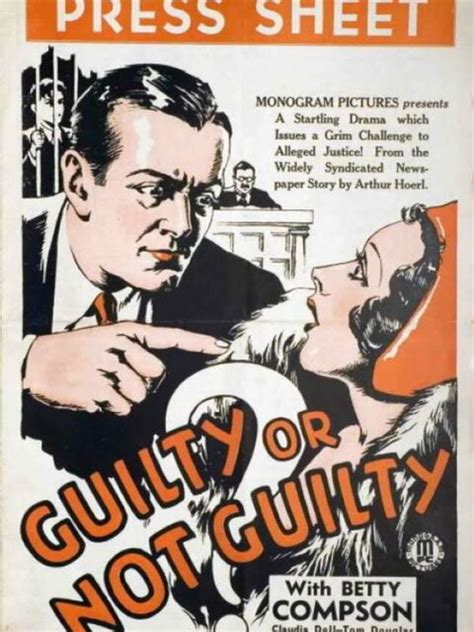 Guilty or Not Guilty, un film de 1932 - Vodkaster