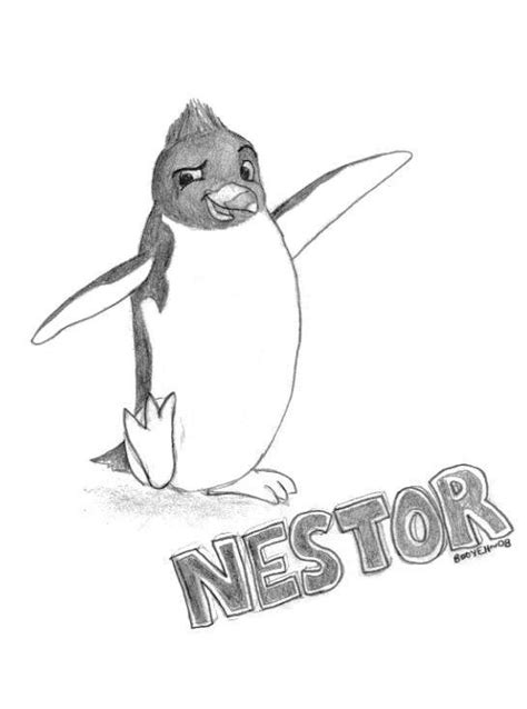 Nestor from Happy Feet by BooYeh on DeviantArt