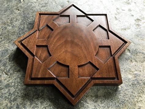 THE CHAOSPHERE Hardwood Carved Altar Tablet / Consecration - Etsy