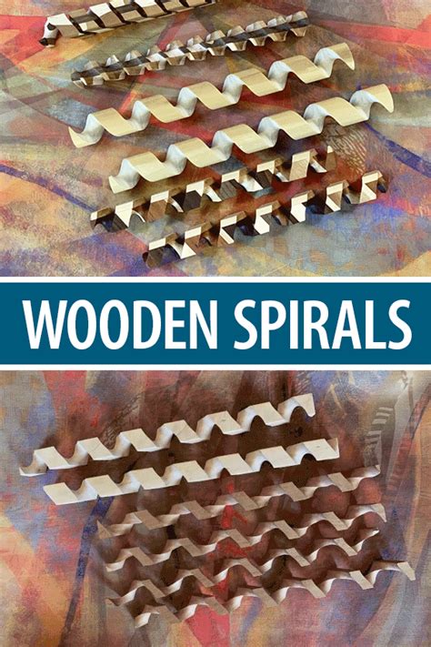 Incredible Wooden Spirals | Scroll saw blades, Awesome woodworking ideas, Easy woodworking diy