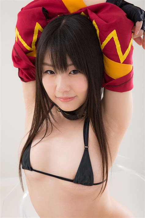 Wallpaper : cosplay, Japanese women, Megumin, Tsubomi 1000x1500 ...