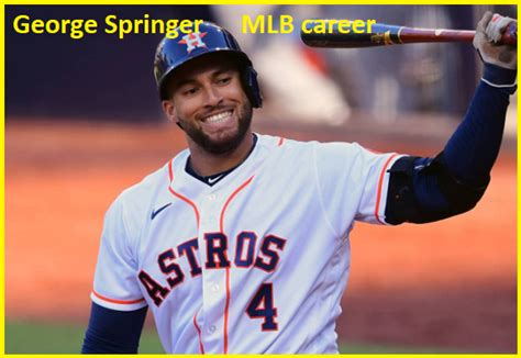 George Springer MLB Stats, Wife, Net Worth, Salary, Family