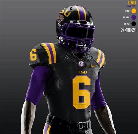 Future LSU Football Uniform | Football helmets, Lsu football, Football