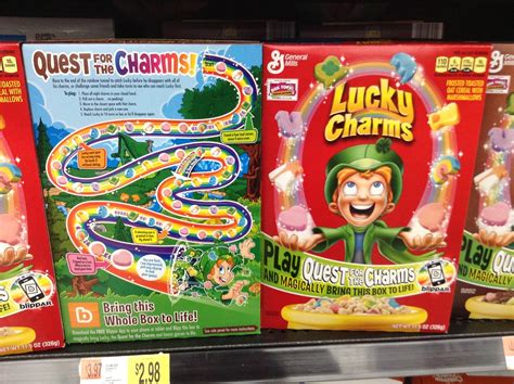 Lucky Charms Breakfast Cereal Blippar app | Lucky Charms, Ge… | Flickr