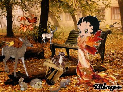 Betty Boop Autumn Fall Desktop Backgrounds, Desktop Wallpapers, Nature ...