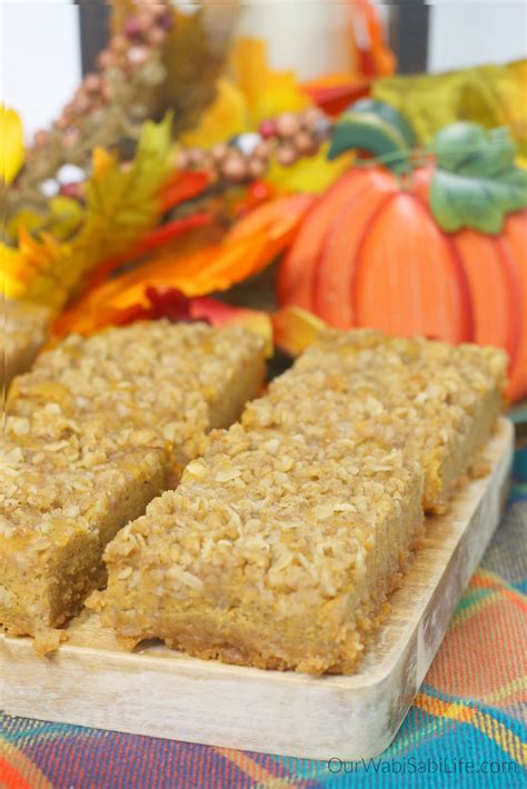 Festal Pumpkin Bar Recipe - Find Vegetarian Recipes