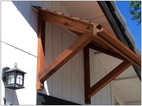 exterior wooden awnings - Google Search | Diy awning, Awning over door, Door awnings