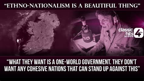 “Ethno-nationalism is a beautiful thing” – Michael McCarthy on the Niall Boylan Show – iTV.ie