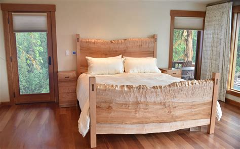 Natural Wood Bedroom Decor - Natural Color Wood Set Bedroom Arts ...