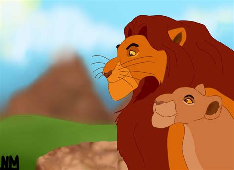 Mufasa and Sarabi by AwesomeNinjaLion7 on DeviantArt