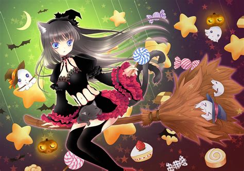 Halloween Anime Wallpapers - Wallpaper Cave