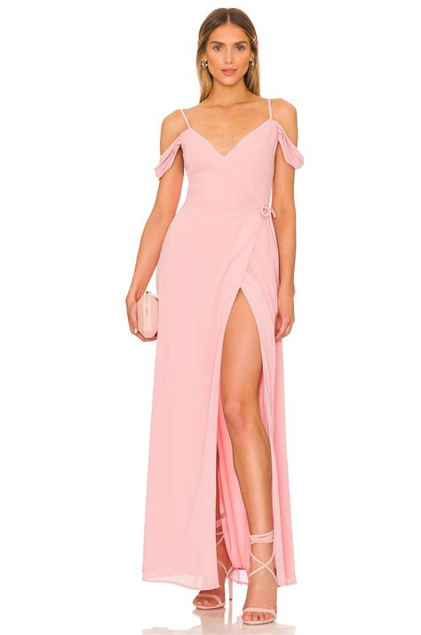 Lovers and Friends The Cassie Gown in Pink | REVOLVE