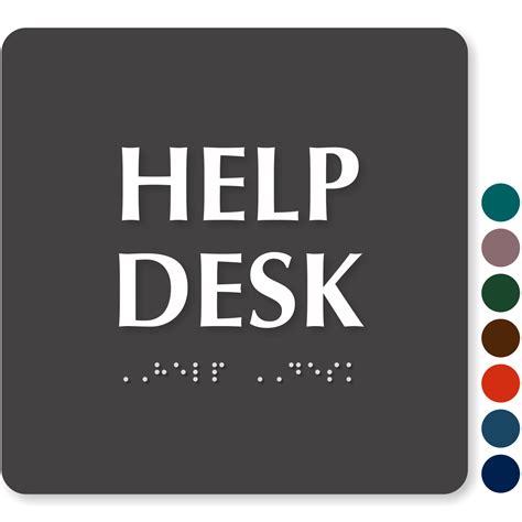 Help Desk Signs - Please Ring Bell On Door Signs