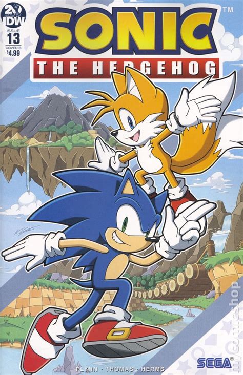 Sonic The Hedgehog (2018 IDW) comic books