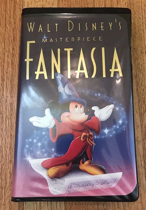 Rare FANTASIA Walt Disney VHS Original Masterpiece Collection #1132 | eBay