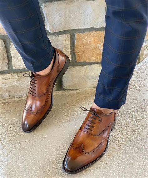 Formal Mens Brown Dress Shoes - Las Mejores Ofertas En Vestido Marron Y ...