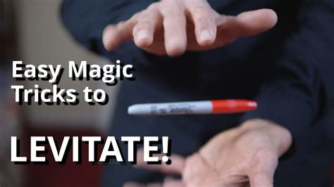 How to Levitate With Easy Magic Tricks | Easy magic tricks, Easy magic ...