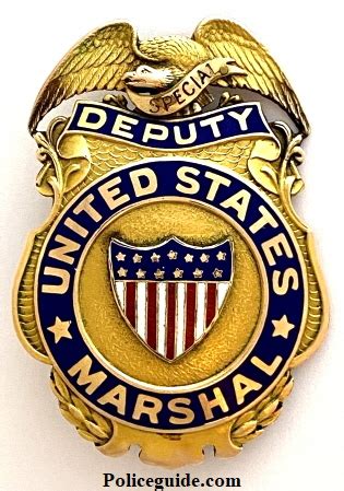 U. S. Marshal badges