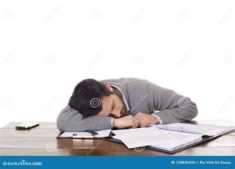 Person Sleeping At Desk