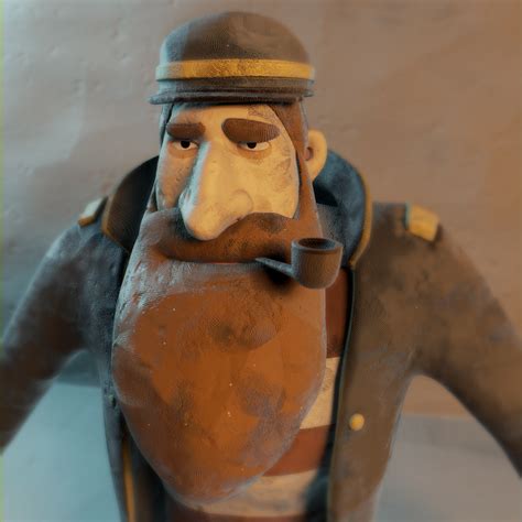 Captain Clay (Alfredo) - Claymation character design on Behance