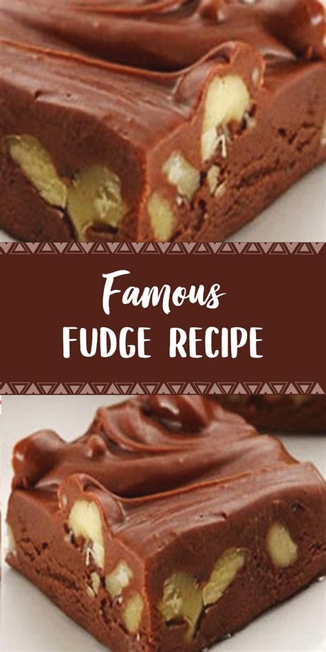 Famous Fudge Recipe - KAMIS