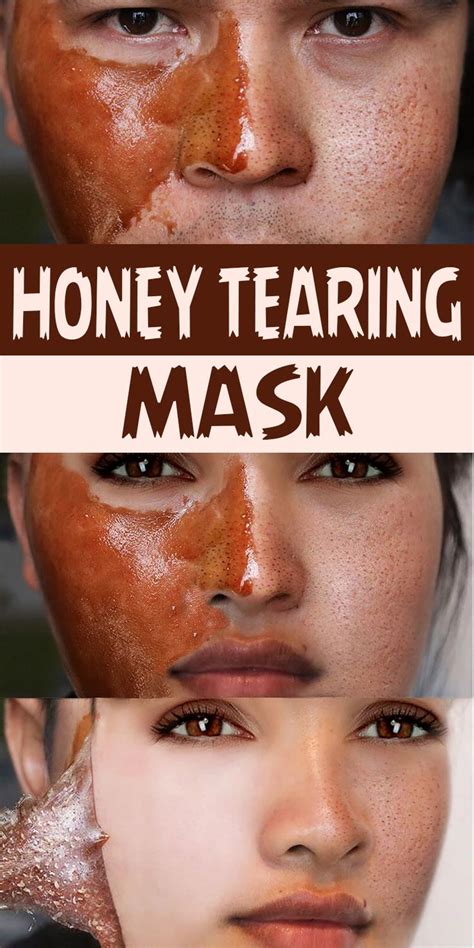 HONEY TEARING MASK in 2020 | Beauty tips for glowing skin, Natural sleep remedies, Honey face mask
