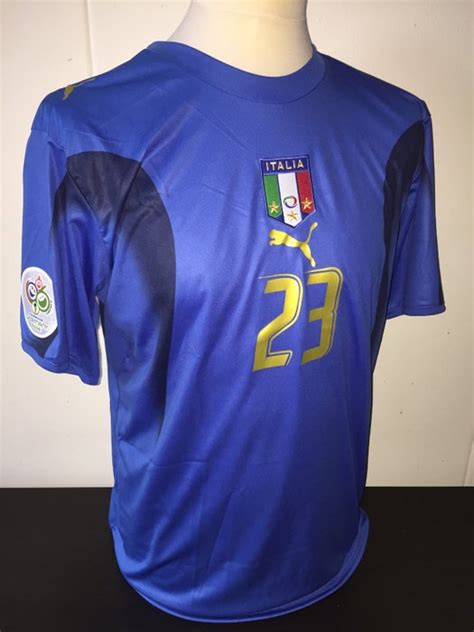 Marco Materazzi Italy World Cup 2006 Final shirt vs France. - Catawiki