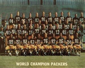 1967 GREEN BAY PACKERS NFL FOOTBALL TEAM 8X10 PHOTO SUPER BOWL CHAMPS ICE BOWL | eBay