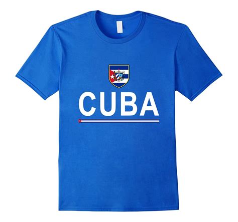 Cuba Pride T-Shirt – Cuban Football Jersey 2017-PL – Polozatee