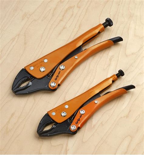 Grip-On Long-Jaw Locking Pliers - Lee Valley Tools