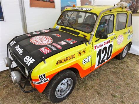 R4 Sinpar des Frères Marreau au Paris-Dakar 1980 | Voiture de rallye, Voiture francaise, Voiture ...