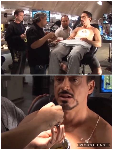 Behind the scenes with RDJ on Iron Man (2008) | Iron man 2008, Robert ...