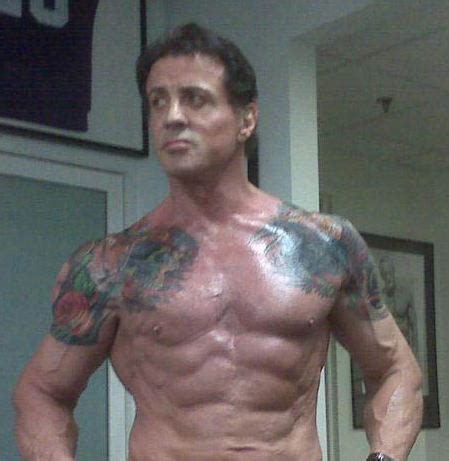 Sylvester Stallone Tattoos