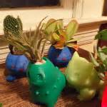 3D Printed Pokemon Planters | Jennifer Awesome v5.0