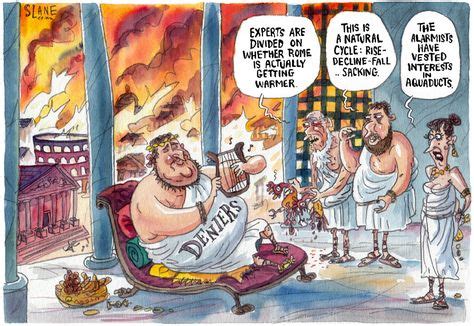 Romans are in denial | Political satire art, Political cartoons, Political satire