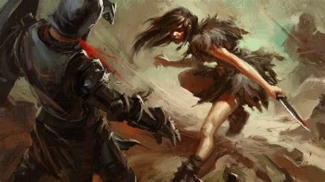 fantasy, Artwork, Art, Warrior, Women, Woman, Female, Battle, Fighting Wallpapers HD / Desktop ...