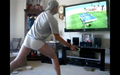 Adam's Male Celebrities (Generally) In Tighty Whities.: Wii PingPong ...