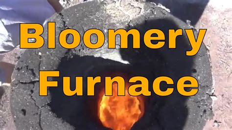 Preparing a bloomery furnace for an iron smelt - YouTube