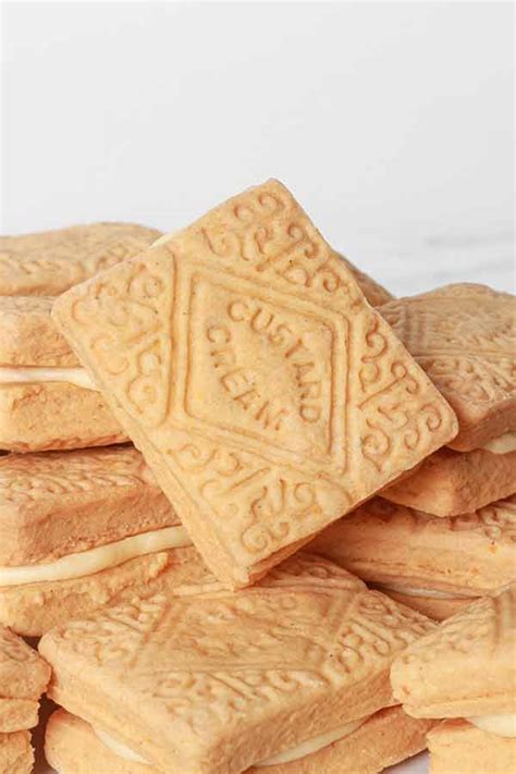 Vegan Custard Creams - BakedbyClo | Vegan Dessert Blog