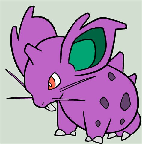 Shiny Female Nidoran by Artrookie--yup on DeviantArt