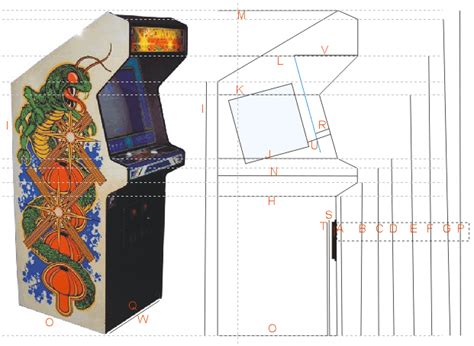 7 Photos Arcade Cabinet Dimensions And Description - Alqu Blog