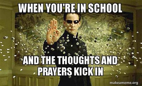 Internet Revolts Against "Thoughts and Prayers" With Meme Frenzy