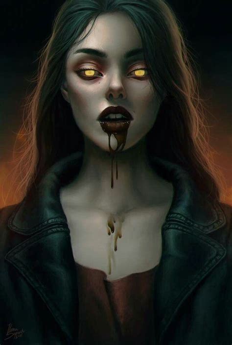 Vampire art image by Deborah Keeton on Faces | Female vampire, Beautiful dark art