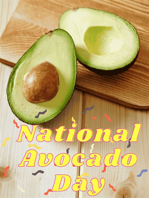 National Avocado Day 2024 - Amalia Justine