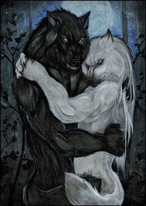 His Silver Love by Saoirsa.deviantart.com on @DeviantArt Werewolf ...